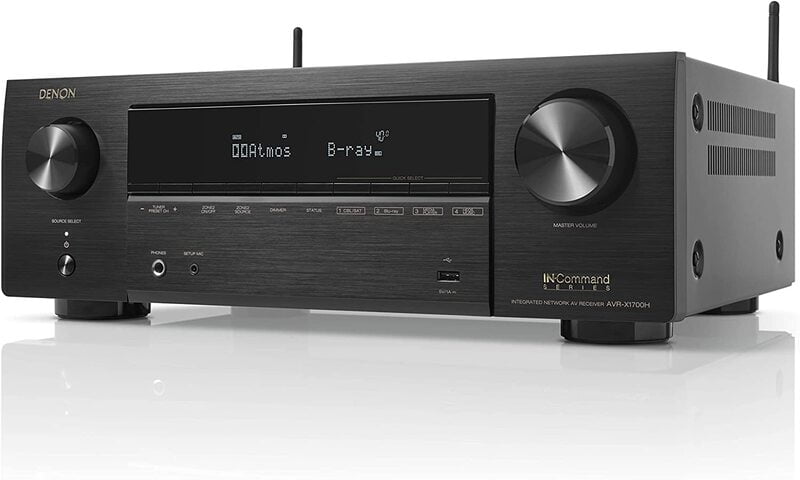 DENON AVR-X1700H 7.2 Channel AV Receiver DENON AVR-X1700H 7.2 Channel AV Receiver