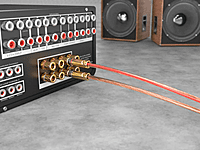 Kabeldirekt Banana plugs for speaker cables up to 6 mm² - screwable and gold-plated