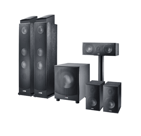 Canton C 309 5.1.2 Set Black Canton C 309 5.1.2 Set Black